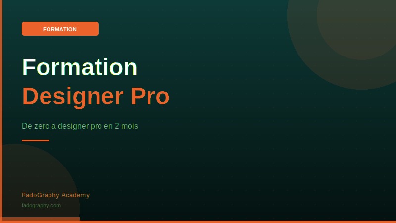 Formation Designer Pro FadoGraphy
